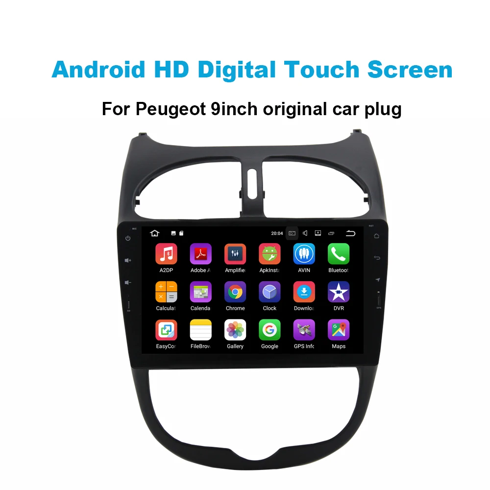 ZESTECH 7 Inch Single Din Car DVD Player In-dash GPS Car Stereo Support AM/FM Radio RDS Mirror Link SWC car radio screen for 206