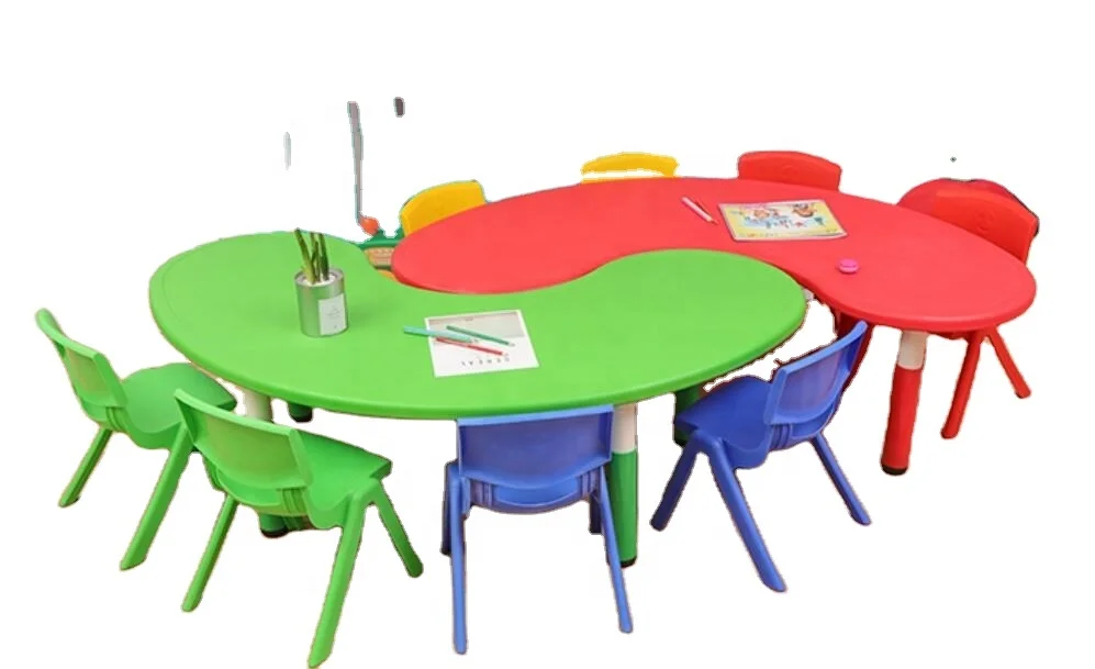 Used School Furniture Kindergarten Table and Chairs with Cheap Price