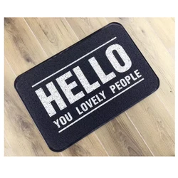 Design Chair Floor Bulk Door Print Disinfect Custom Mat