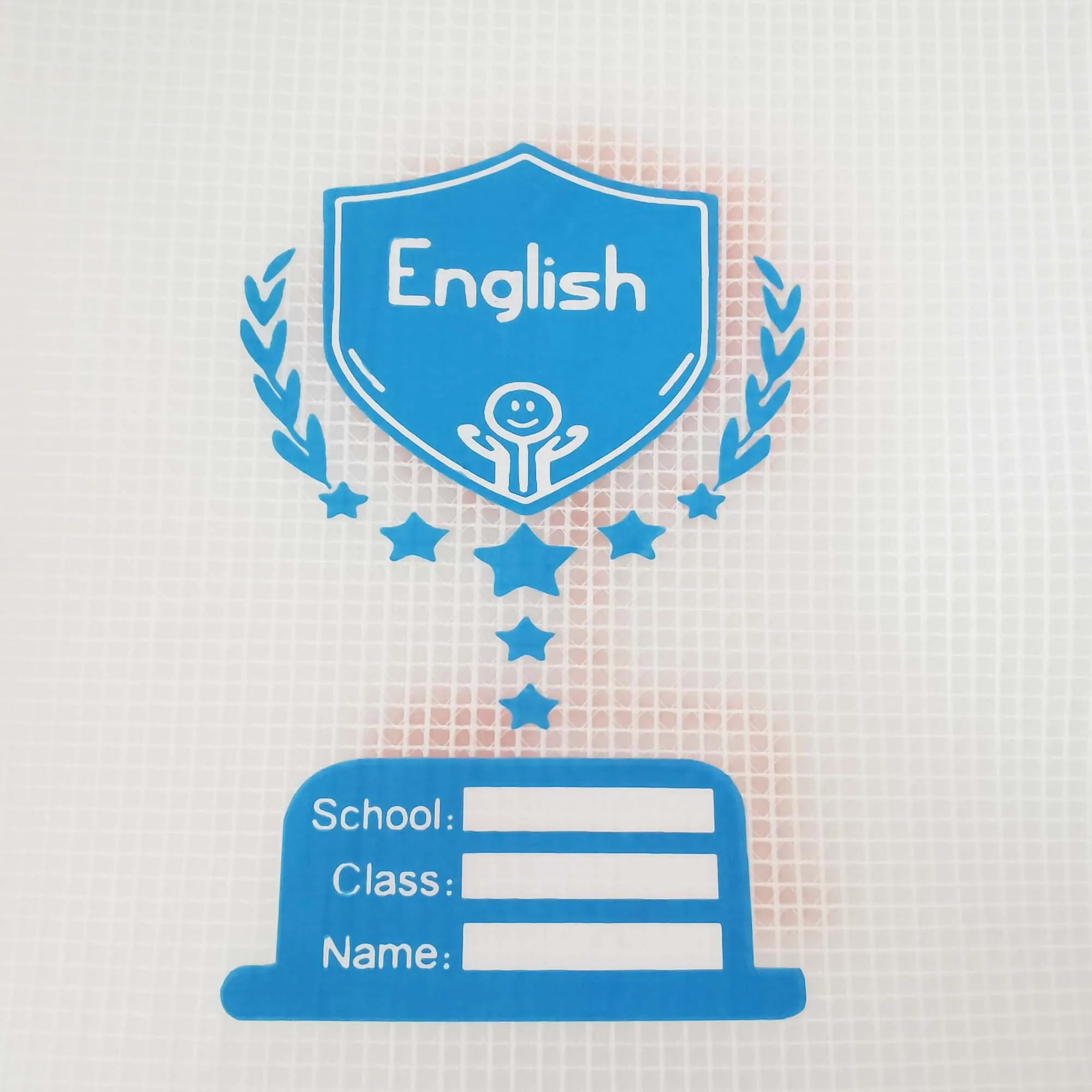 Subject Printed EVA Zipper Student document folder Bag Eco-friendly Mesh Zipper plastic Bag File Folder Accessories EVA