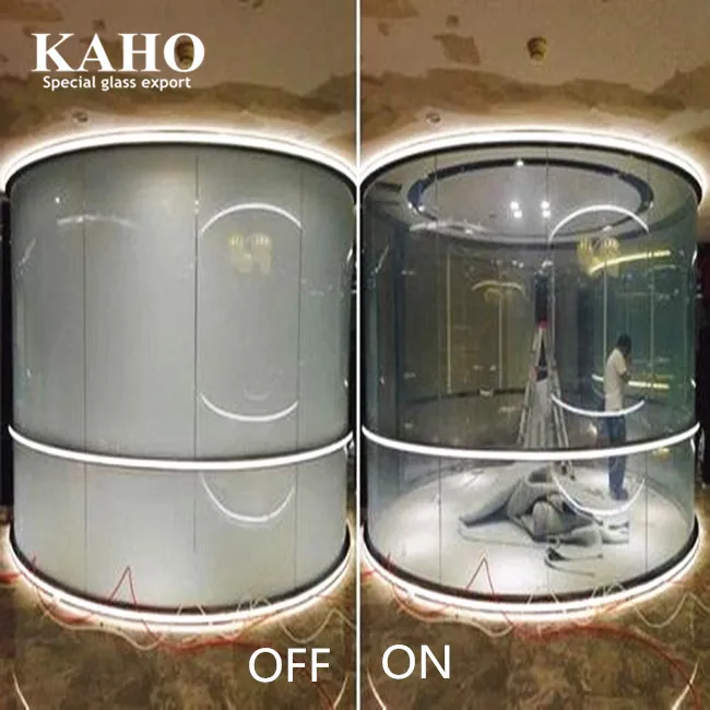 Smart Glass Technology , Smart Film Windows Pdlc Film Glass Smart