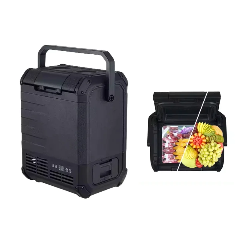 10L/11Qt  Heating And Cooling Box  Direct Cooling RV Refrigerator Car Cooler Fridge DC 12V / 24V AC100-240V