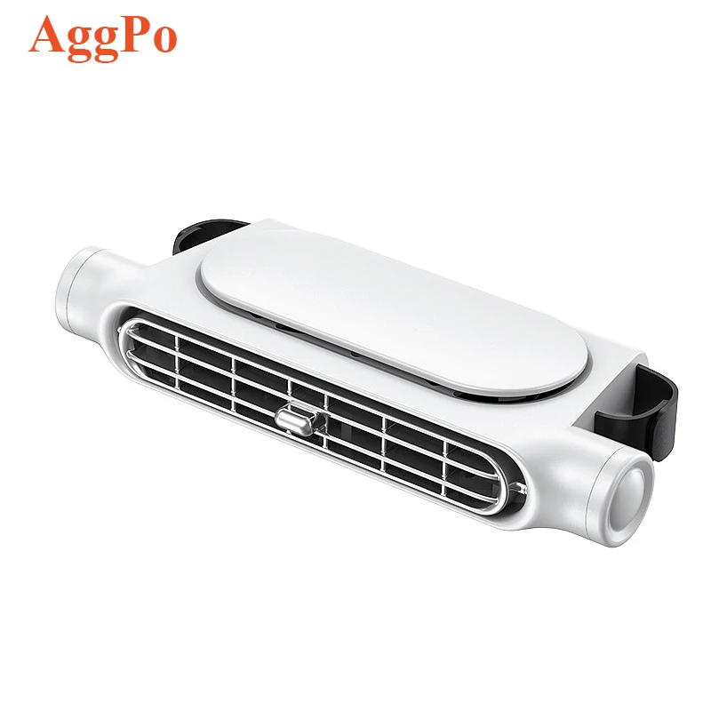 Car Fan for Rear Seat USB Powered Car Cooling Fan Powerful 3 Speed 5V Air Circulation Fan with Adjustable Clip for Vehicles