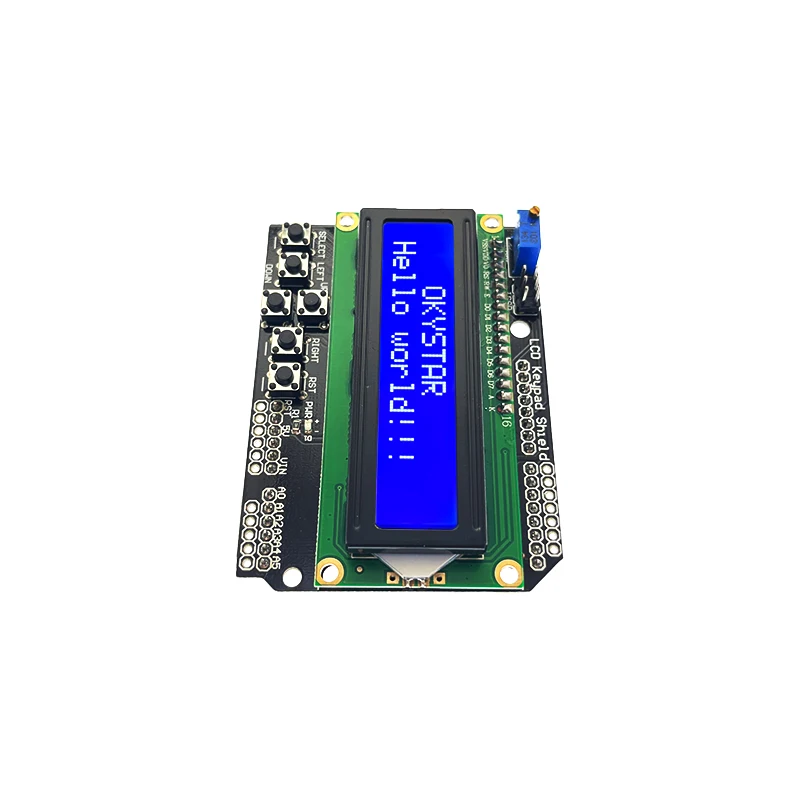 LCD 1602 16X2 Character LCD Module Display Screen LCM LCD Keypad Shield