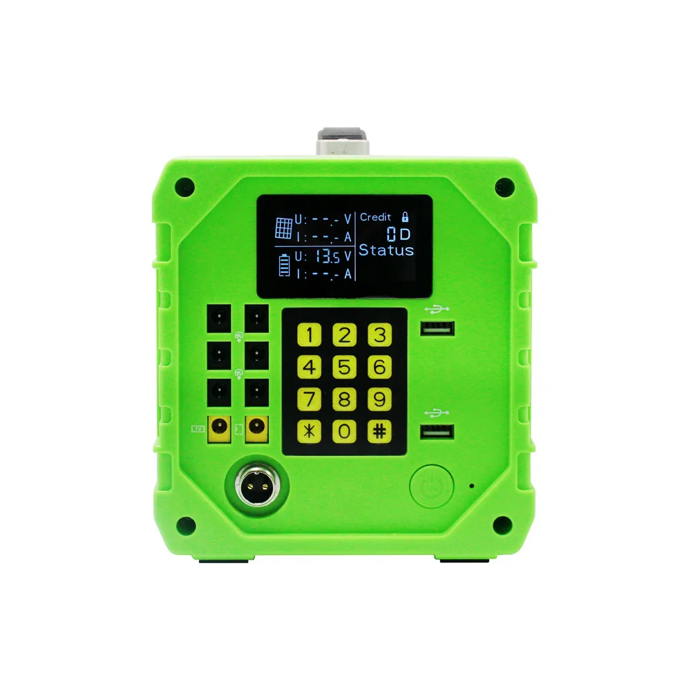 Cheap Payg pay as you go 12v dc Solar Home Lighting System Device Run Solar DC TV Fan solar energy kits for off grid rural areas