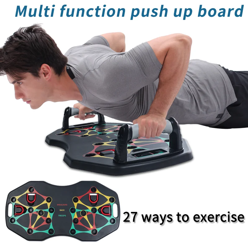 portable 27 in 1 home gym system wholesale multi functional muscle training pushup sport push up board
