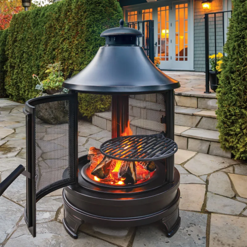 Wholesale Round Metal Garden Wood Fire Pits