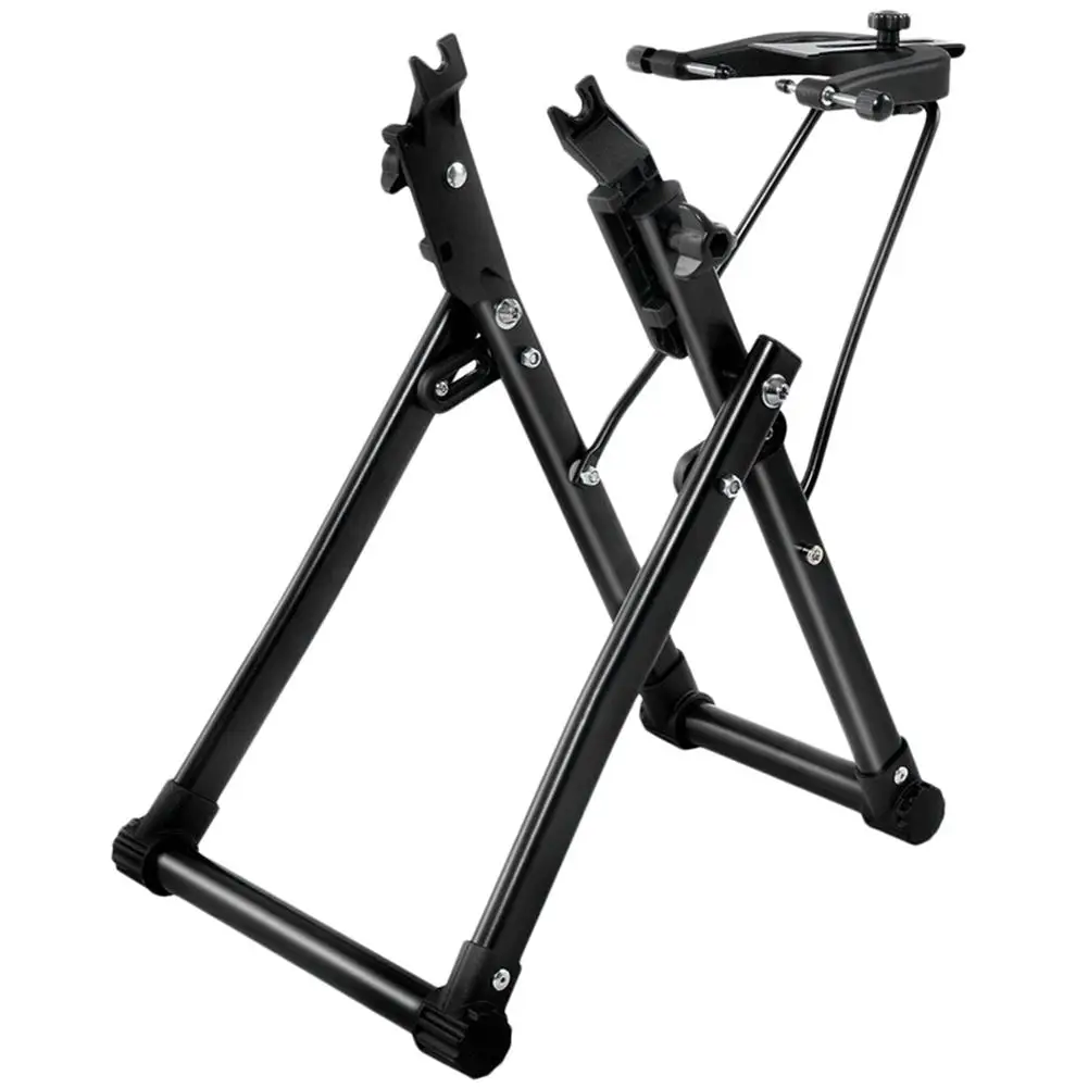 Bicycle Wheel Truing Stand MTB Mountain Road Bike Home Mechanic Truing Stand Support for 24-28 inch Wheel Tire Tyre Repair Tool