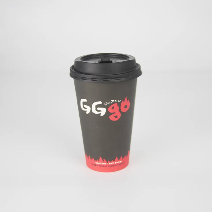 eco paper cups factory price printed custom take away  for party wholesale