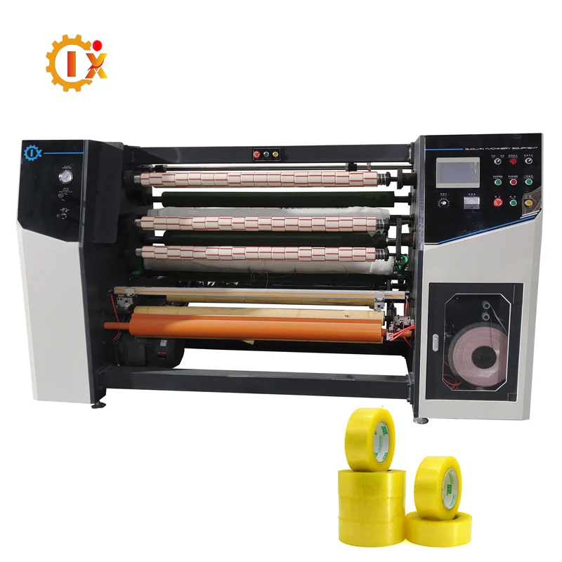GL-216 High quality adhesive tape slitting and cutting machine 1 mm thick material slitting machine