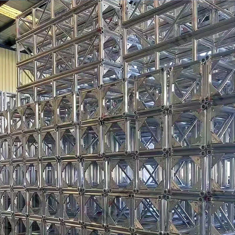 Наружный светодиодный экран для выставочной фермы на заказ алюминиевая ферма дисплей освещение болт событий сценическая система крыши