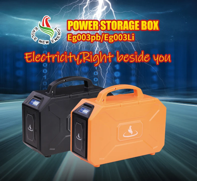 portable energy storage solar power station supply 220v for mobile/laptop/outdoor / emergency