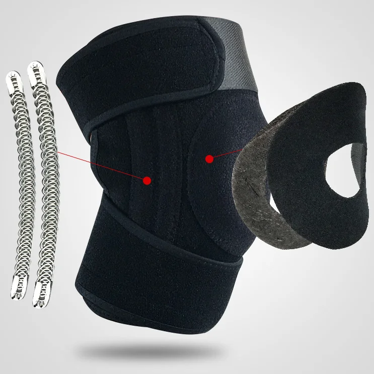 Spring protector knee pad Outdoor basketball football cycling and weightlifting gear sport knee protector
