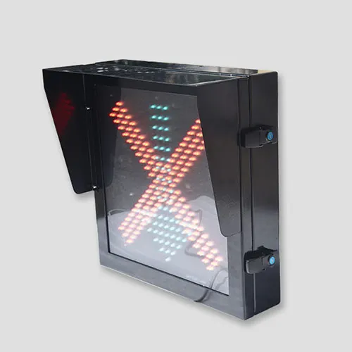 Single Square Stop and Go LED traffic control sign