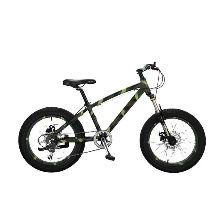 Customized Design 20 Inches Mountain Bike Aluminium Alloy Fat Tire Bike Double Disc Brake Snow Bicycle