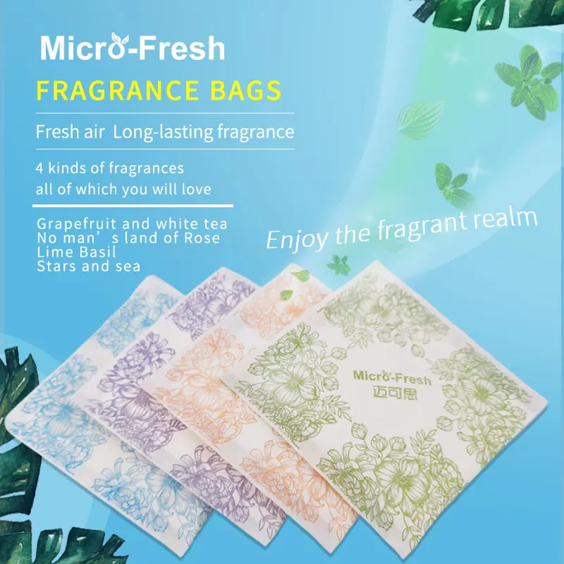 Wholesale customizable home closet wardrobe clothes air freshener aroma fragrance scented sachet bag
