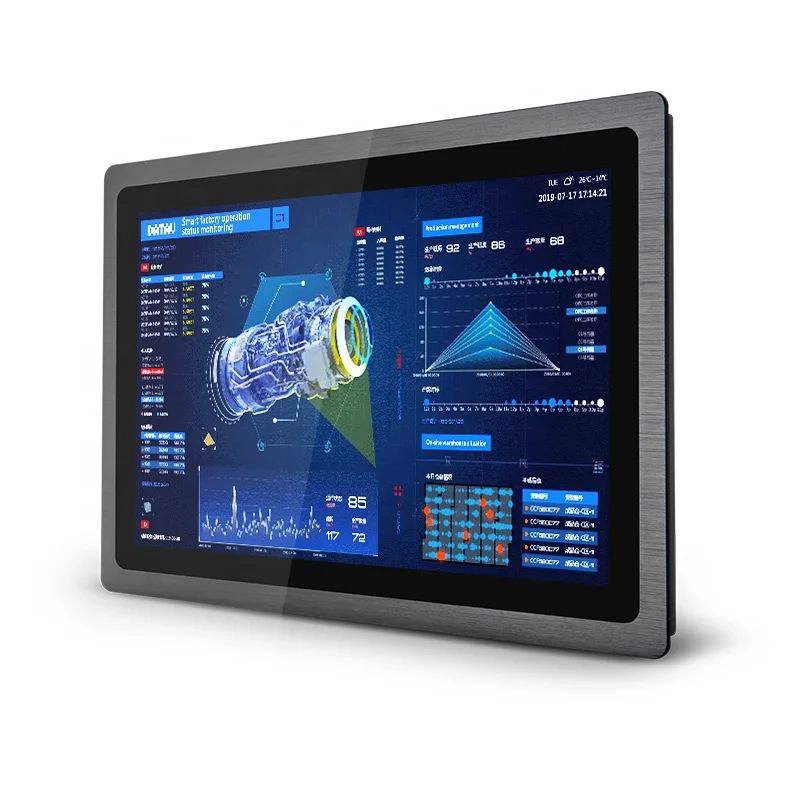 Сенсорный монитор, 21,5 дюйма, высокая яркость, читаемый под солнцем