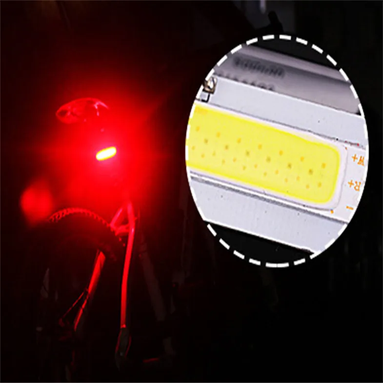 Wholesale Popular Design Led Rear Tail  Safety Signal Warning Strobe Red Long Running Time USB Rechargeable Bicycle Back Light