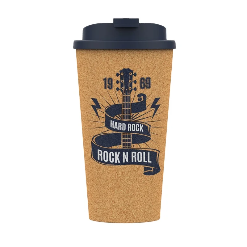 
Welford Wholesale New Products Promotion Portable Reusable Cork Coffee Mug With Lid Custom Mug Cups Sublimacion 