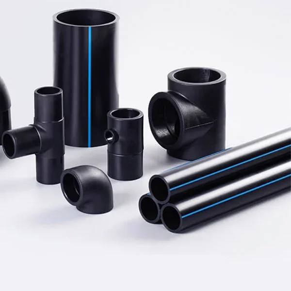 High Density HDPE   high quality Large Diameter Polyethylene Pipe for water  supplyFactory price high quality