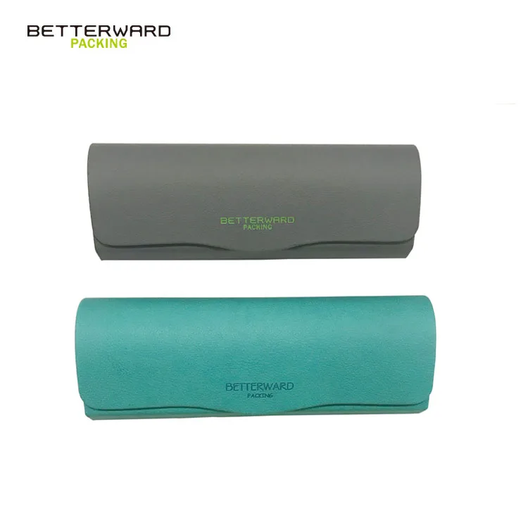 Low MOQ high quality modern stylish sunglasses box multicolored PU glasses case
