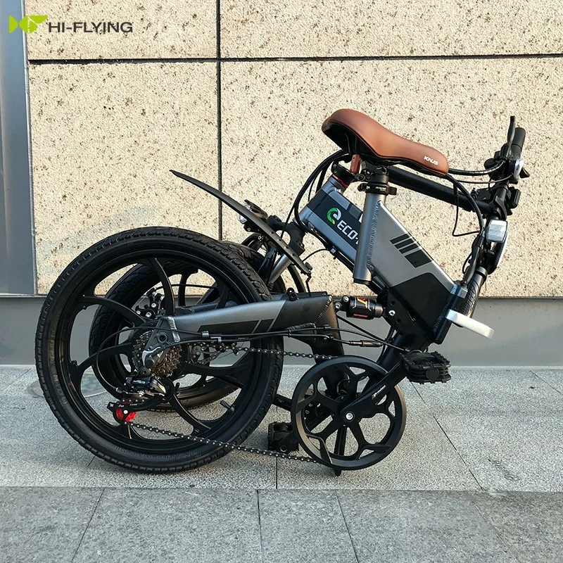 Wholesale OEM electric bicycle for adults 36v 10ah hidden battery outdoor foldable electric bike bicycle