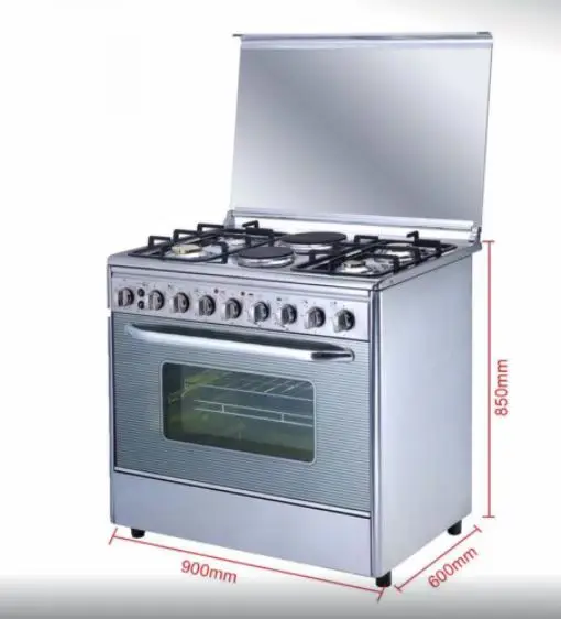 Multi-functional Stove And Oven Integrated Machine 4 Gas 2 Electric Stove Gas Oven Large Capacity
