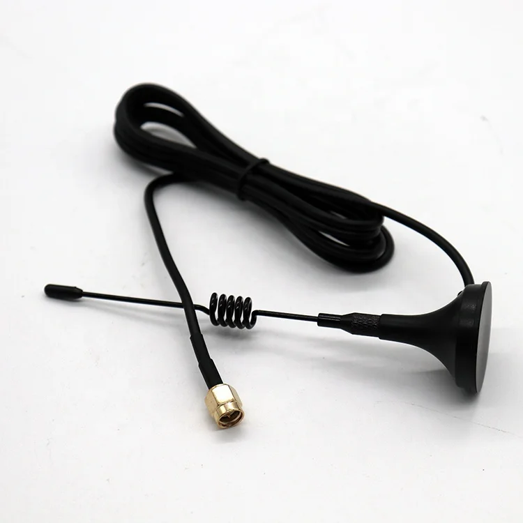 VHF mobile vehicle radio Antenna with big steel spring base