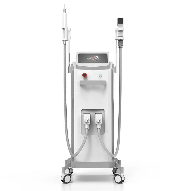 2in1 yag laser pigment removal skin tightening 808nm diode laser hair removal machine