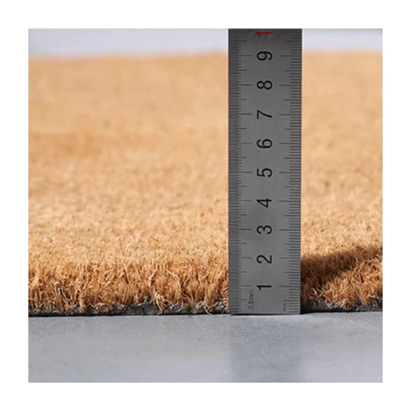 wholesale plain coconut fiber mat machine top quality coconut husk door mat