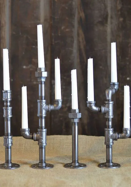 Фитинги для труб из ковкого железа 3/4 дюйма резьбовой напольный фланец подсвечника «сделай сам»