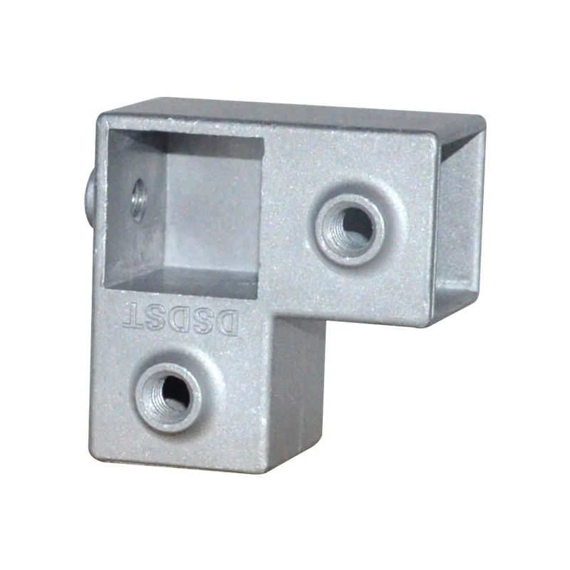 Aluminium alloy square tube connectors Coupling Pipe Fittings for 25*25mm square tube