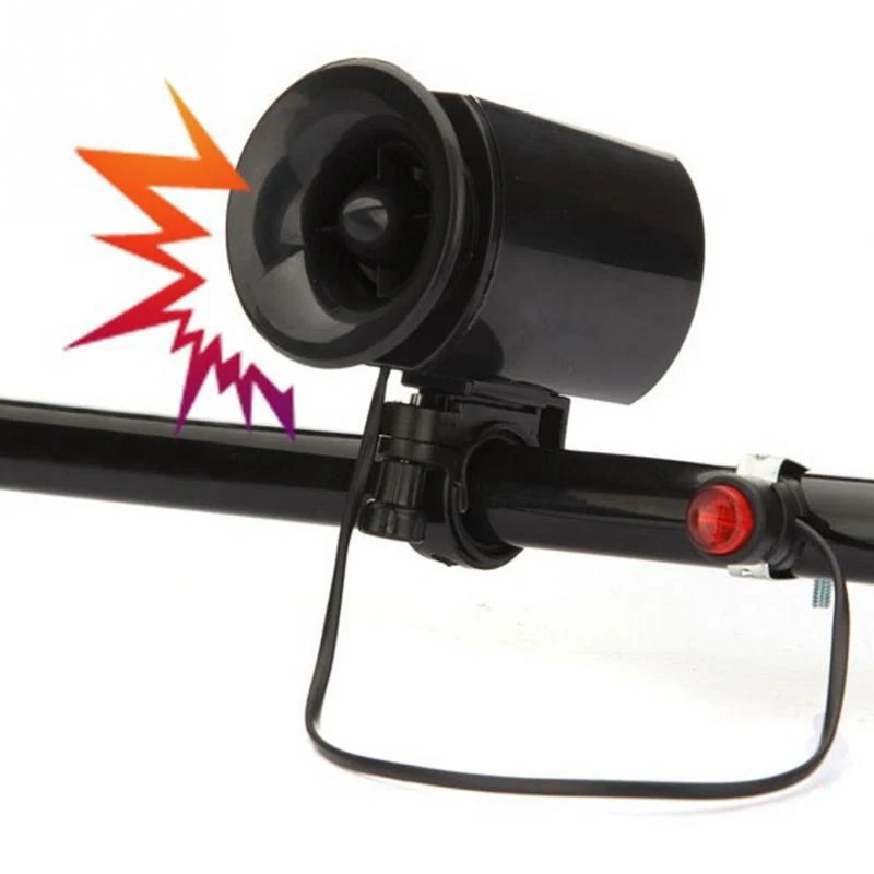 Wholesale Bike Handle-bar Bell Mountain Bike Waterproof Seriously Loud Voice Horns Electronic Bicycle Horn
