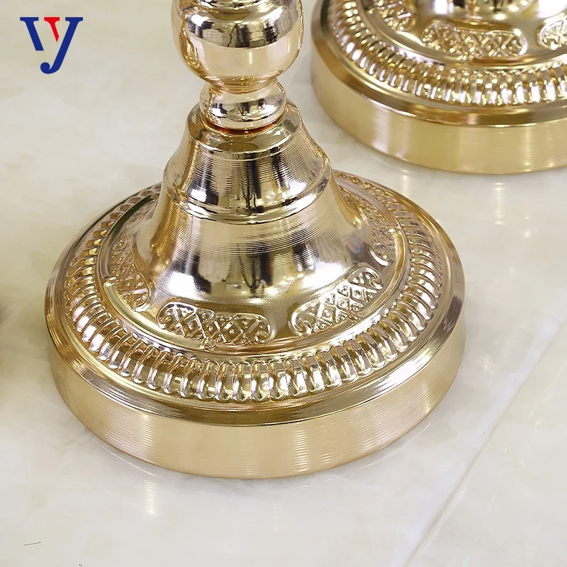 Home wedding decorations candlestick tall flower  vase ornaments
