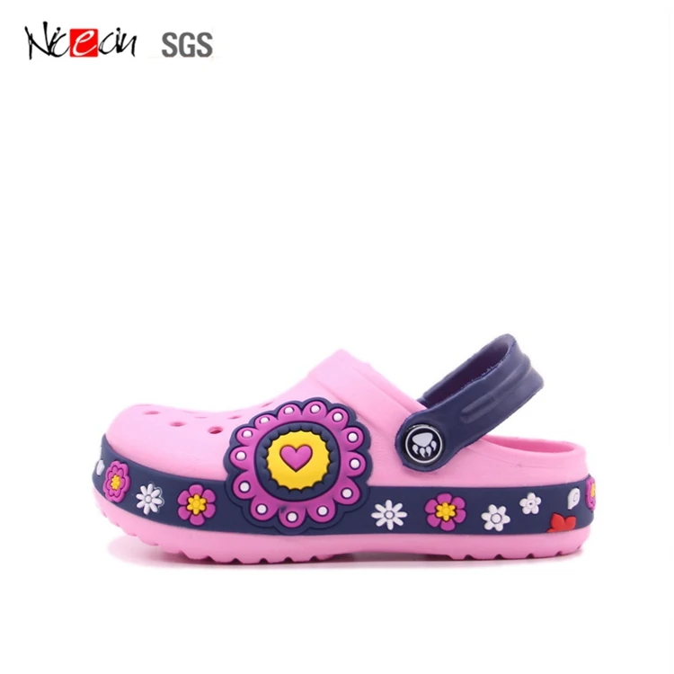 Летние Пластиковые сабо, детские сабо для улицы, новый дизайн, сандалии для девочек, Женская безопасная розовая садовая обувь