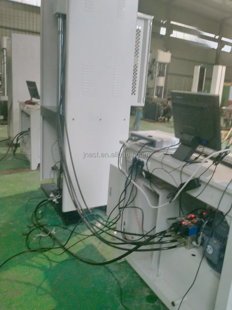 600KN 60T hydraulic loading servo universal material pulling testing machine
