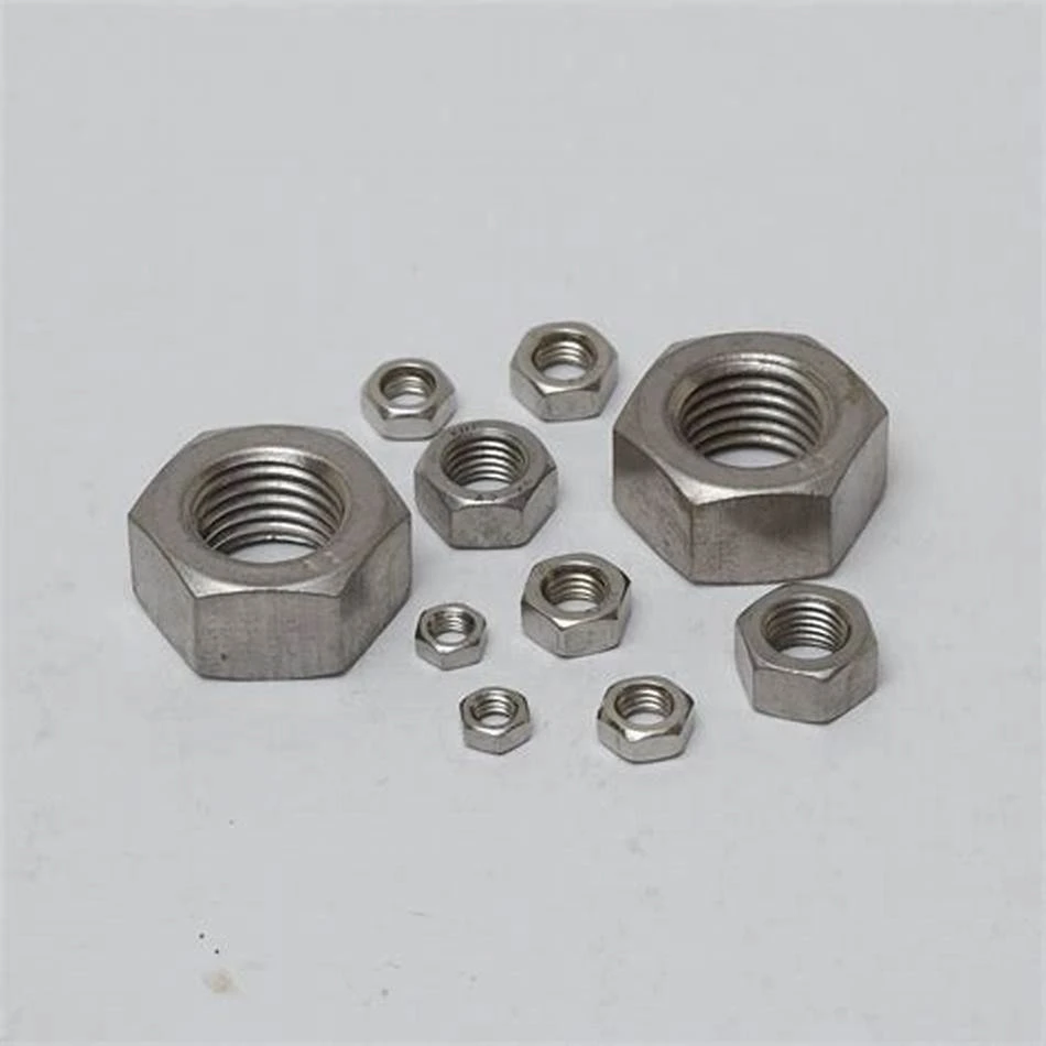Top Ranking 1-7 MO Hexagon Nuts Cold Rolling Moly Hexagon Nut For Sapphire crystal