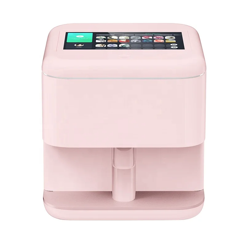 Smart Mobile DIY Art 3D Intelligent Digital Nail Printer fingernail Printer Machine