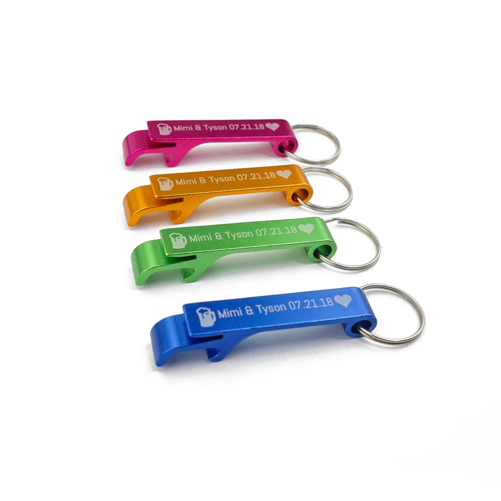 Bear Oxidation Bottle Opener Keychain,aluminium Bottle Opener Key Chain,customized Metal Keychain