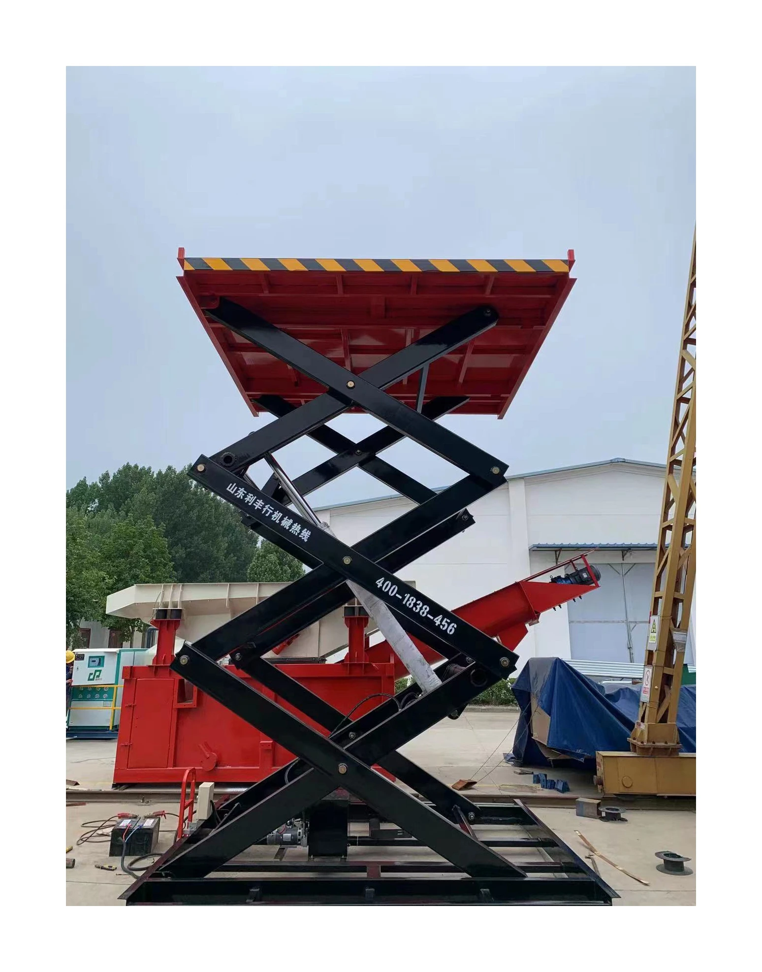 Hot New Products Easy Operation Compact Mobile Hydraulic Lifting Platform Portable Adjustable Height Smooth Industrial Use