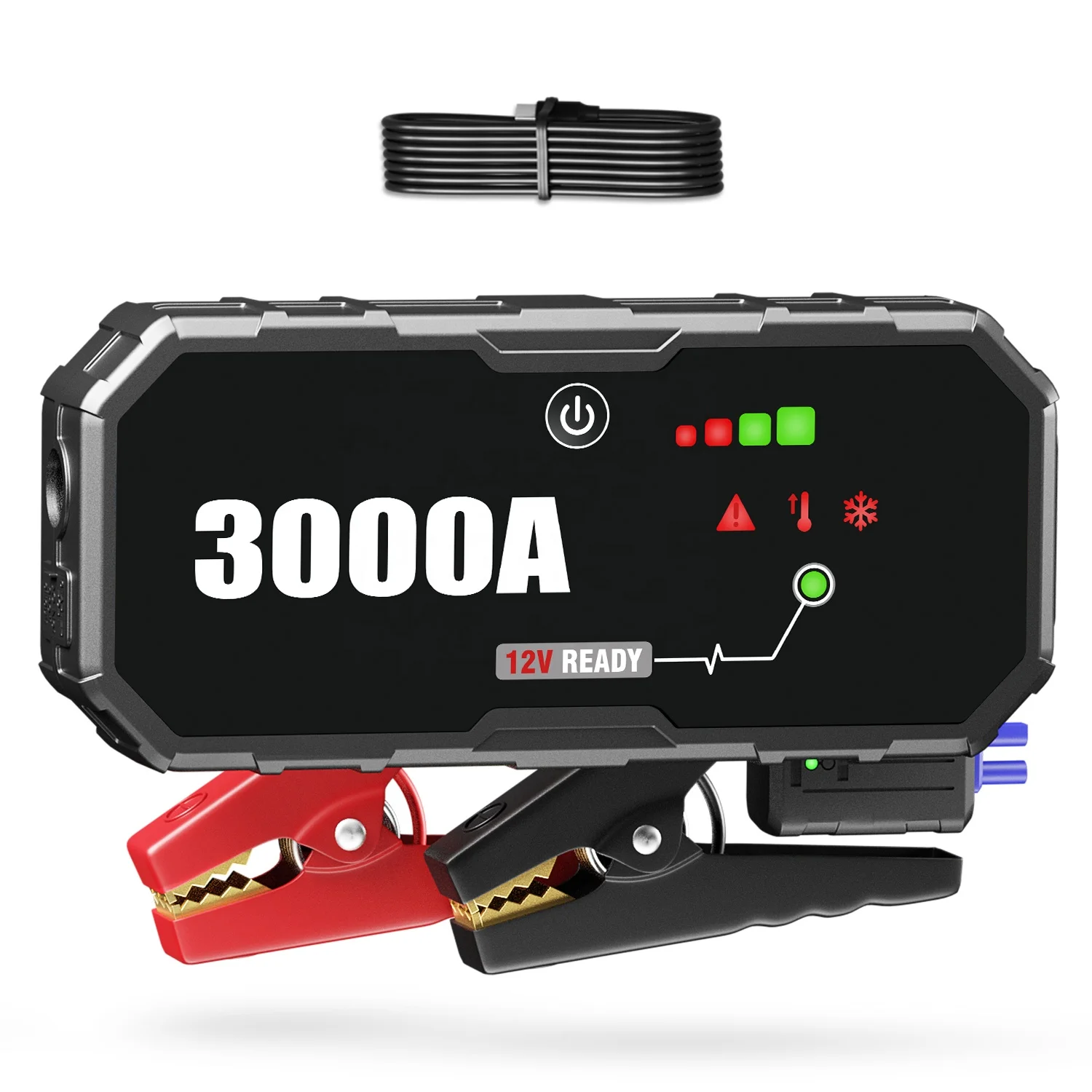 3000A 12V battery booster car jump starter OEM ODM portable car battery charger jump starter