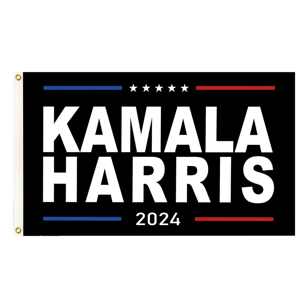 Flagnshow 2024 American Presidential Election flag 3x5ft for the people Save democracy custom kamala harris flag