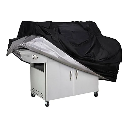 Factory Direct Tear-Resistant Waterproof BBQ Oxford Grill Cover with UV Protection Propane Burner Cover & Storage Bag
