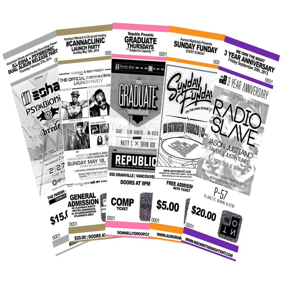 
Hot Sale High Quality Factory boarding pass Airline Flight Ticket Printing Airline ticket booking conference and exhibition 