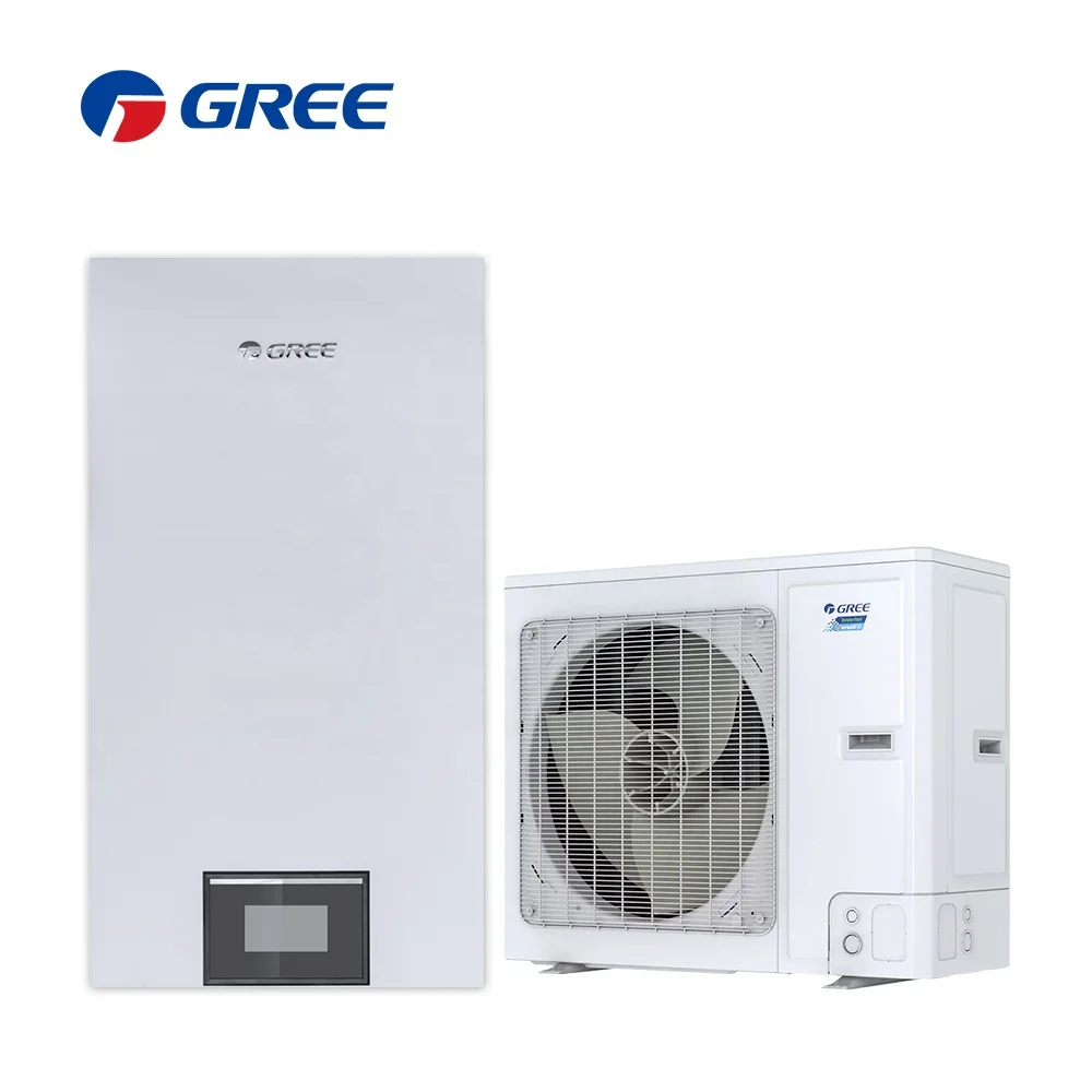 Gree воздушно-водяной моноблочный тепловой насос R32 R290 для домашнего охлаждения нагрева воды
