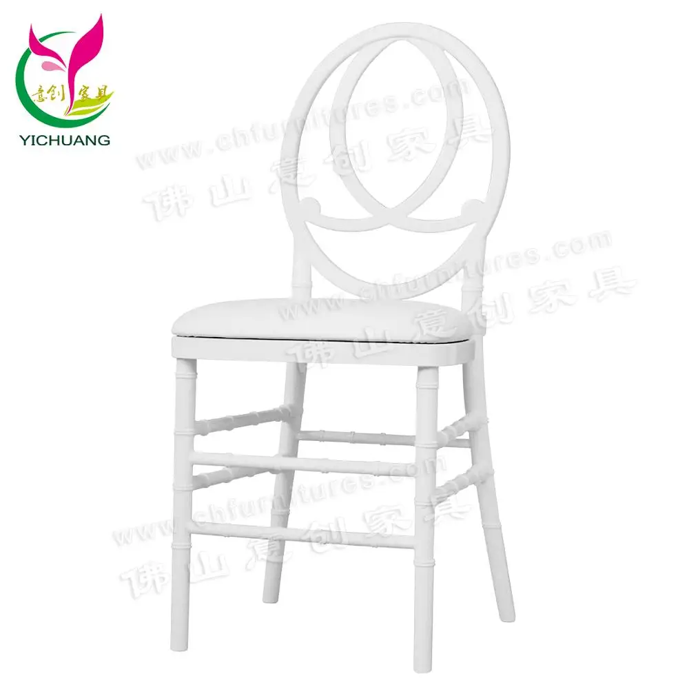 YC-A64-01 современный белый Декор Свадьба Chiavari акриловая смола Феникс стул
