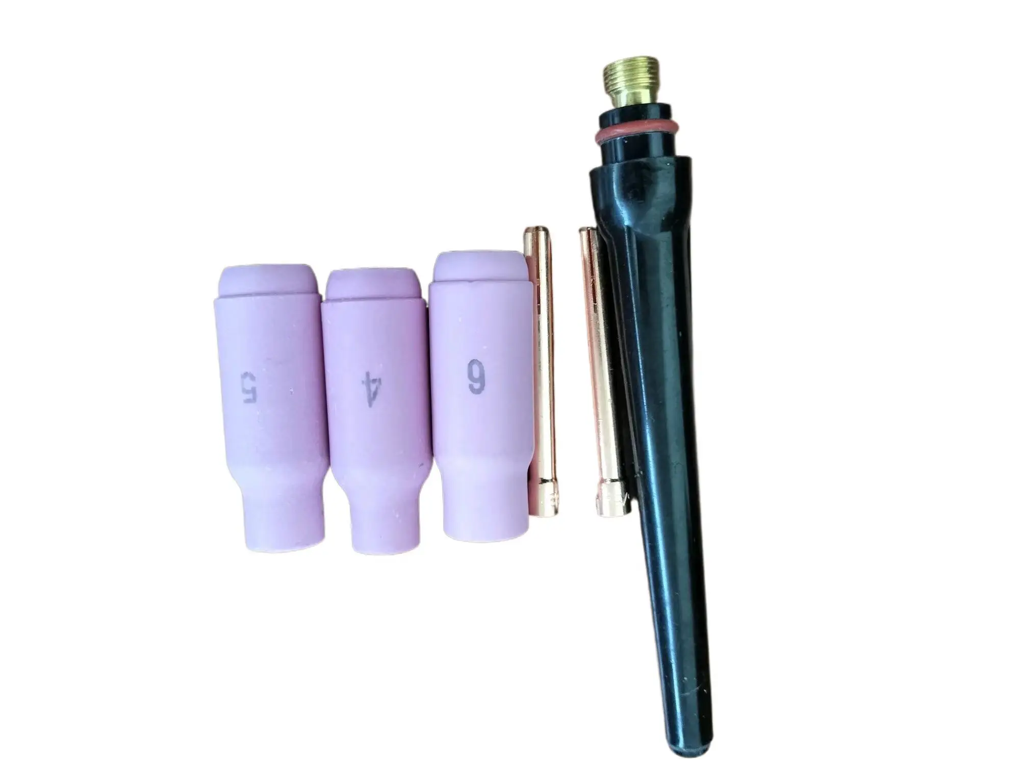 ESSEN TIG Torch with Flexible Handle With Valve Tungsten Argon Arc WP26 gas cooled TIG 26