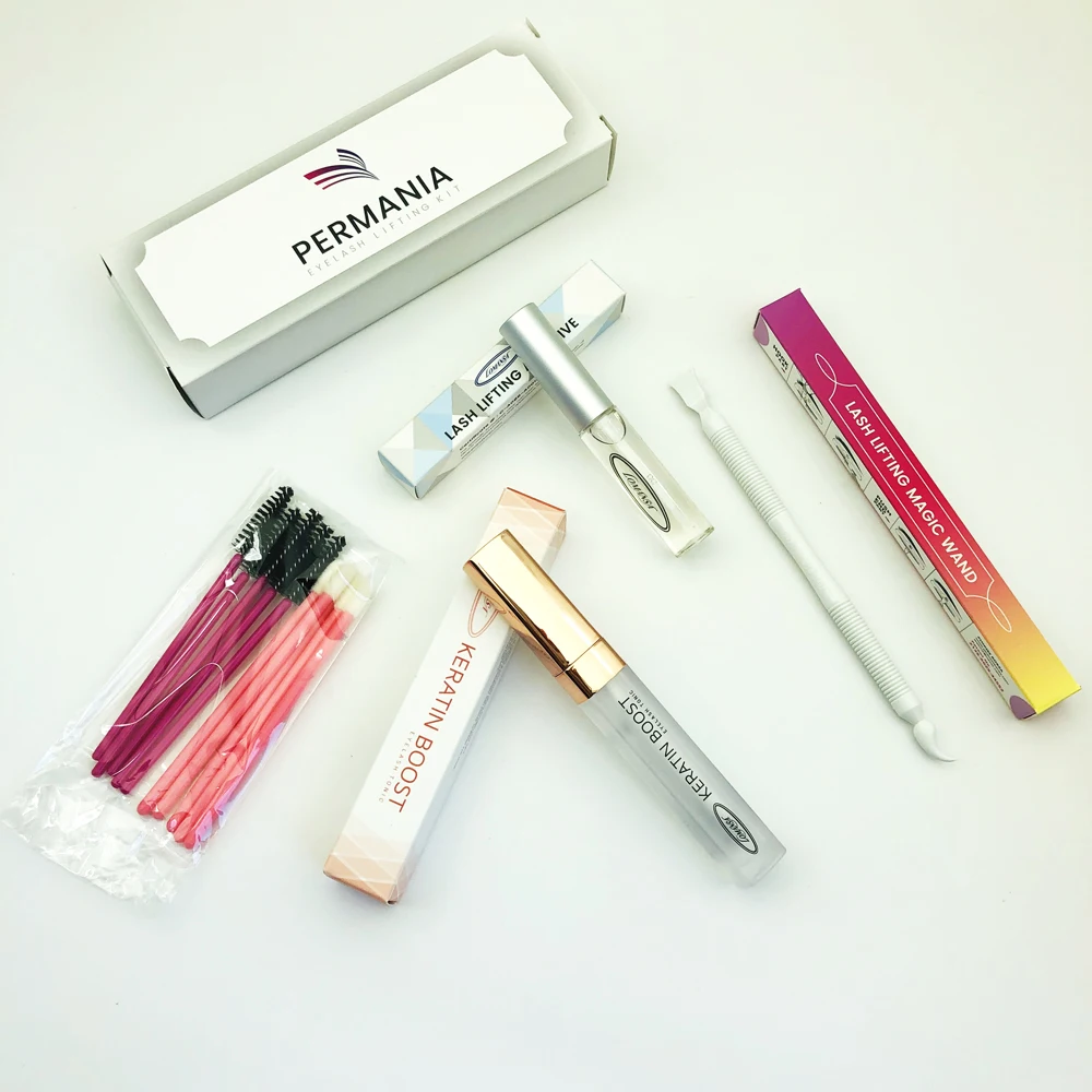 No stimulation Eyelash Perm Kit For Eyelashes Perming Curling Up To Eye Lashes Lift Permanent Lotion Full Solution Kit Set