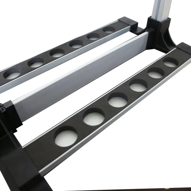 Newbility New Design Fishing Rod Display Stand High Quality Aluminum Fishing Rod Rack