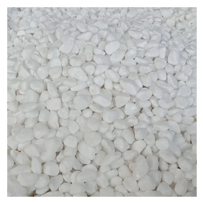 Hot In 2022! Milky White Pebble Stone High Quality Made In Viet Nam